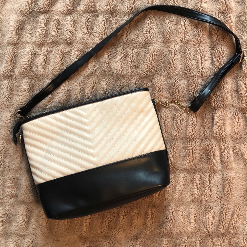 Black and Cream Purse